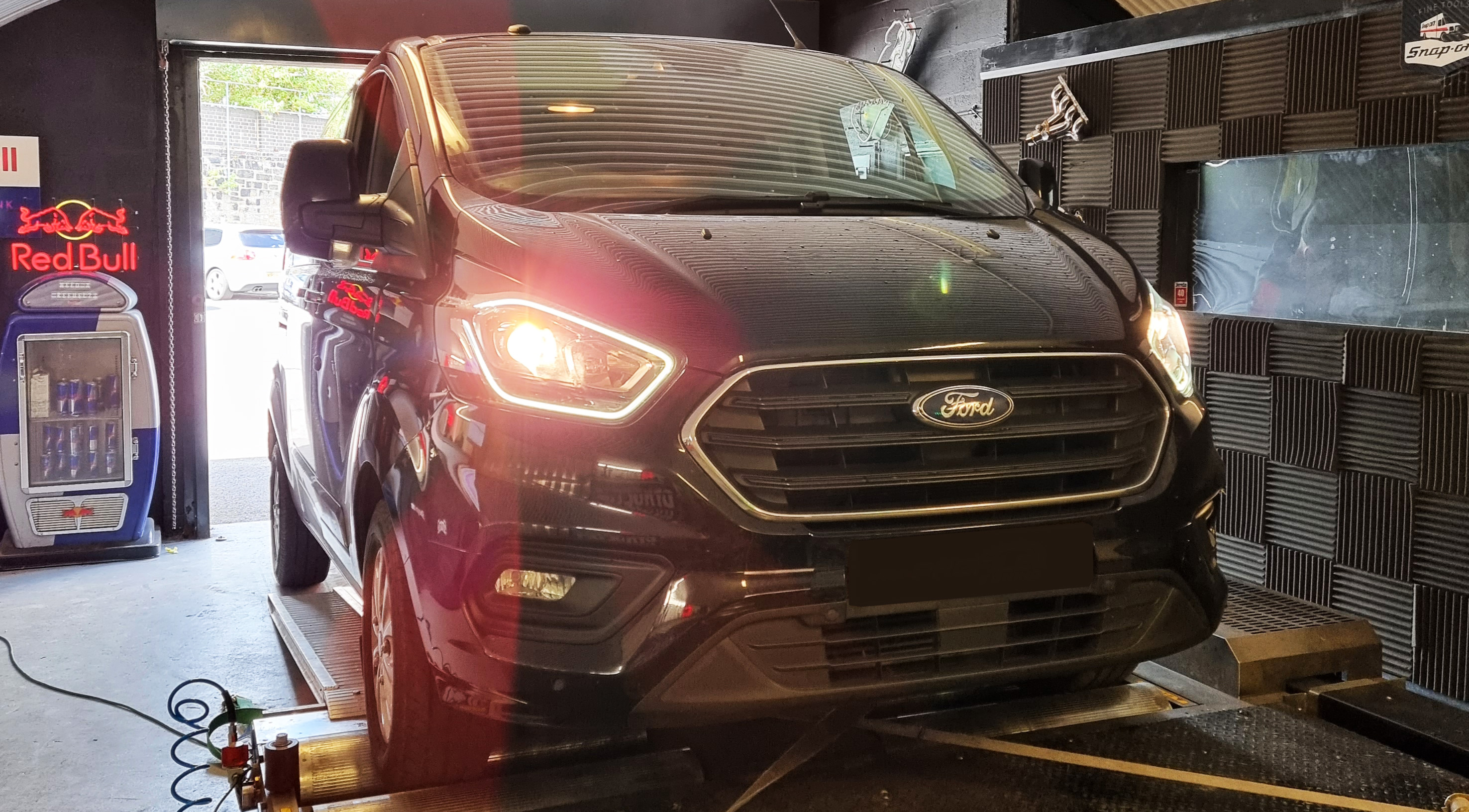 Ford Transit Custom van ECU remap Bournemouth Dorset - 24Tuning